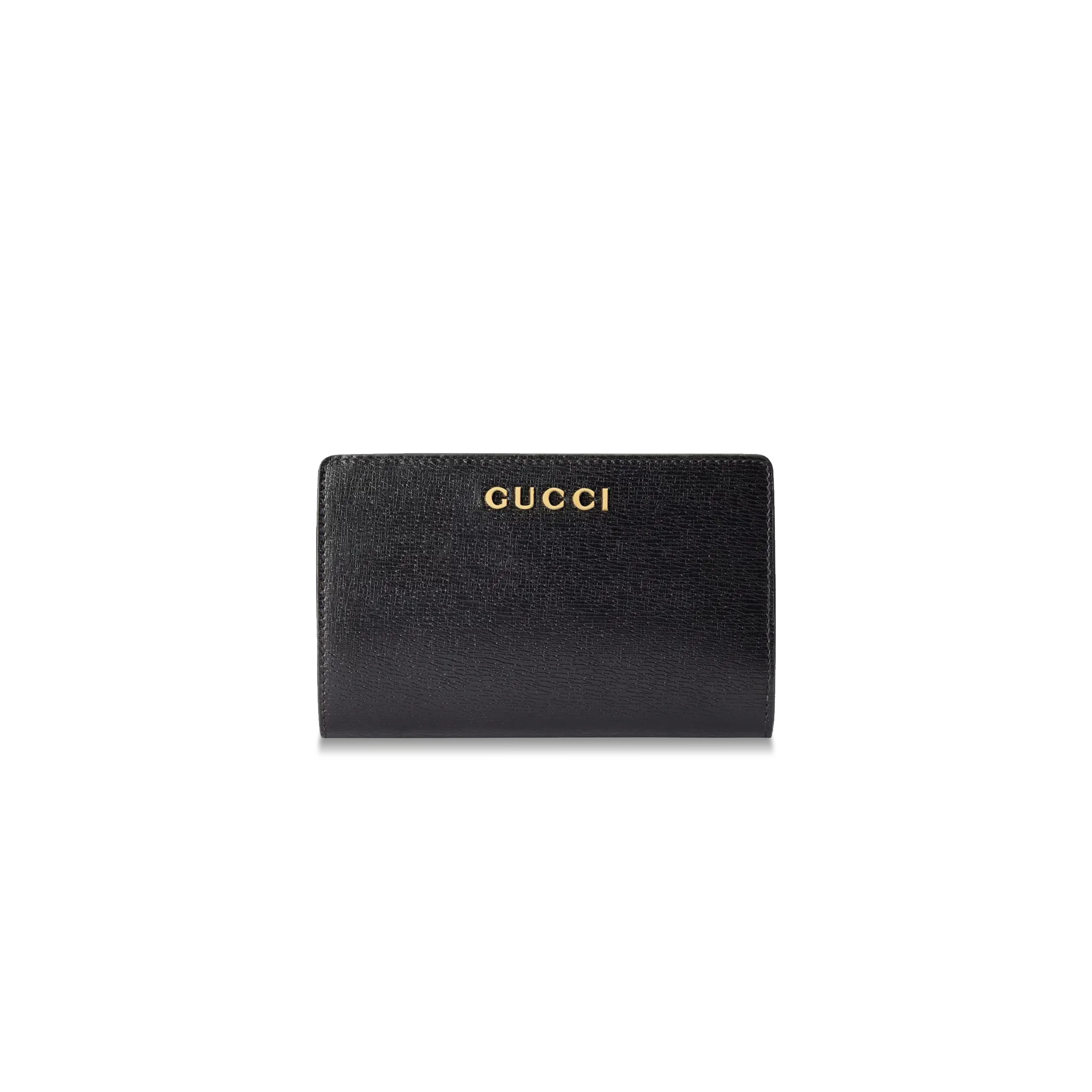 GUCCI CARD CASE WALLET WITH GUCCI SCRIPT 772640 (18.5*14*3cm)